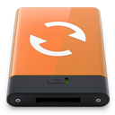 Orange Sync W icon